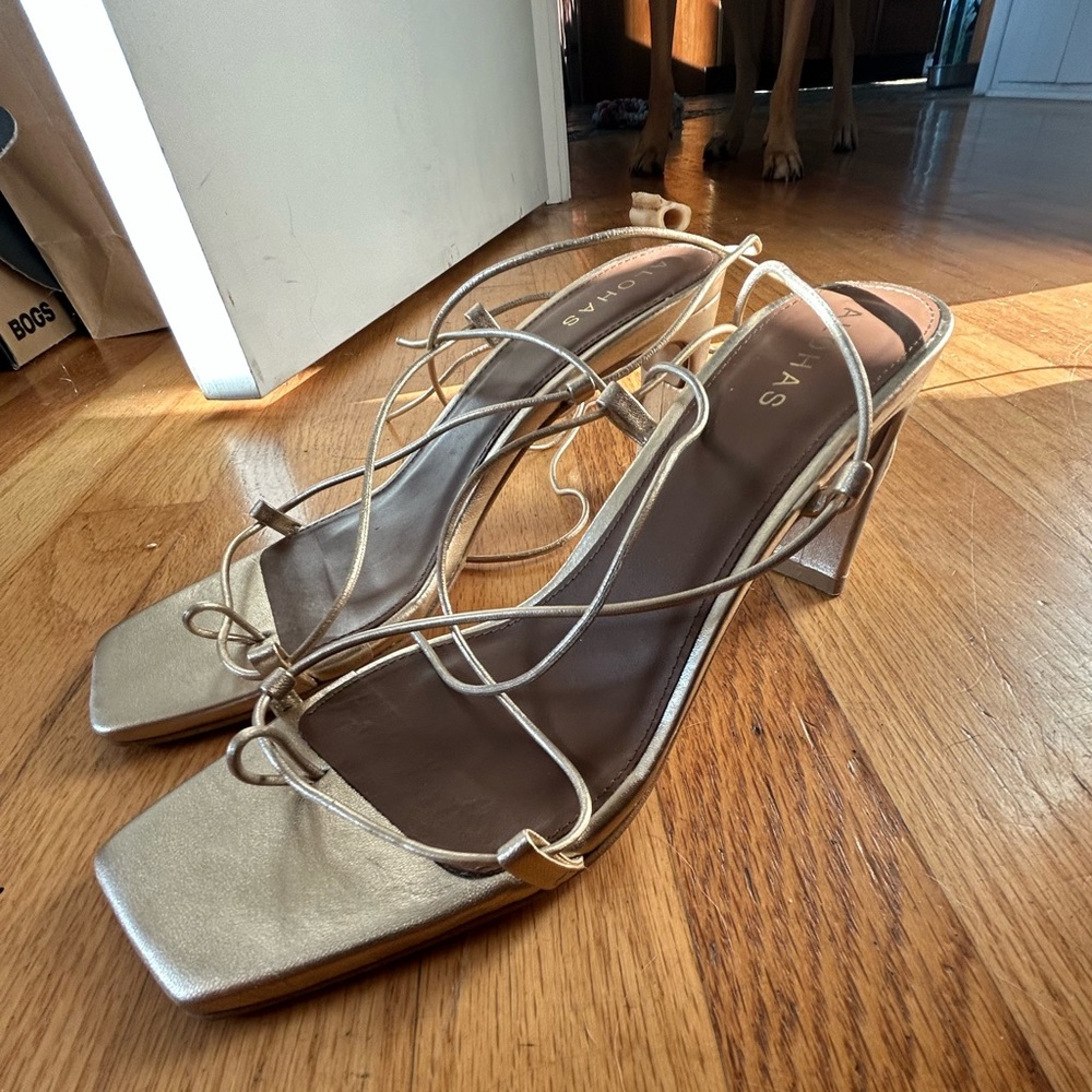 ALOHAS Bellini Mule Sandals Neon Green